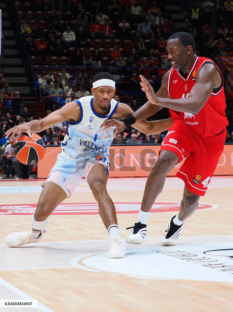 BASKET - Euroleague - Olimpia Milano vs Valencia BC