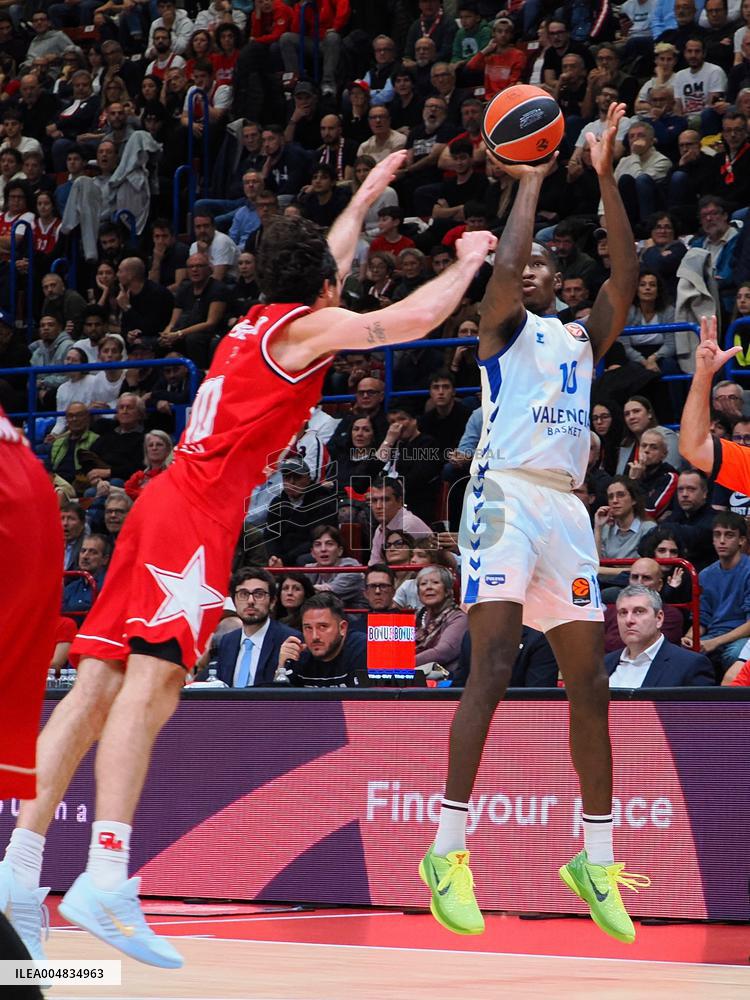 BASKET - Euroleague - Olimpia Milano vs Valencia BC