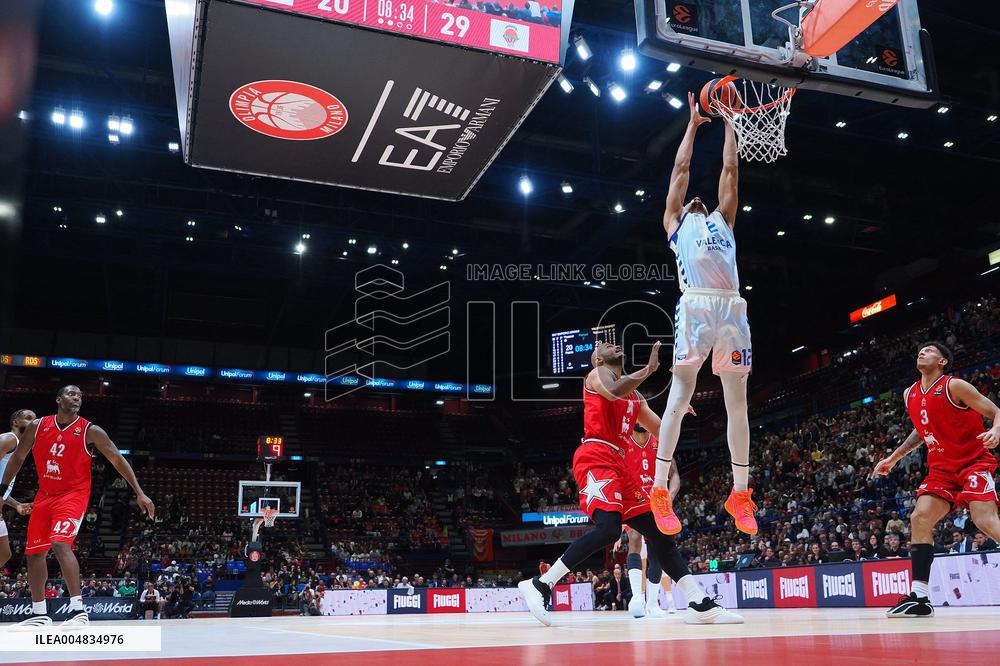 BASKET - Euroleague - Olimpia Milano vs Valencia BC