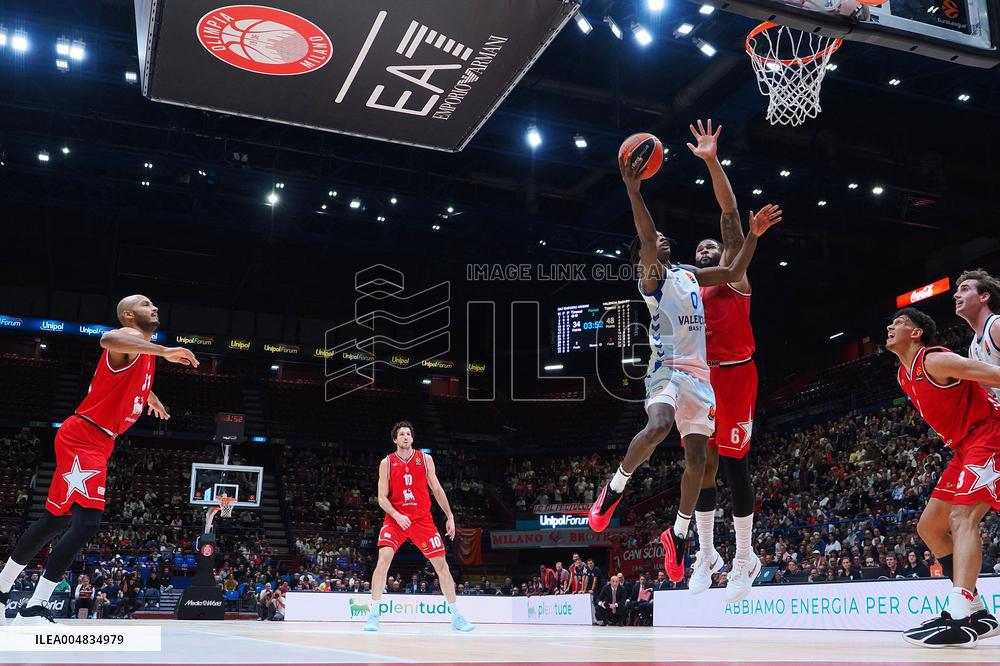 BASKET - Euroleague - Olimpia Milano vs Valencia BC