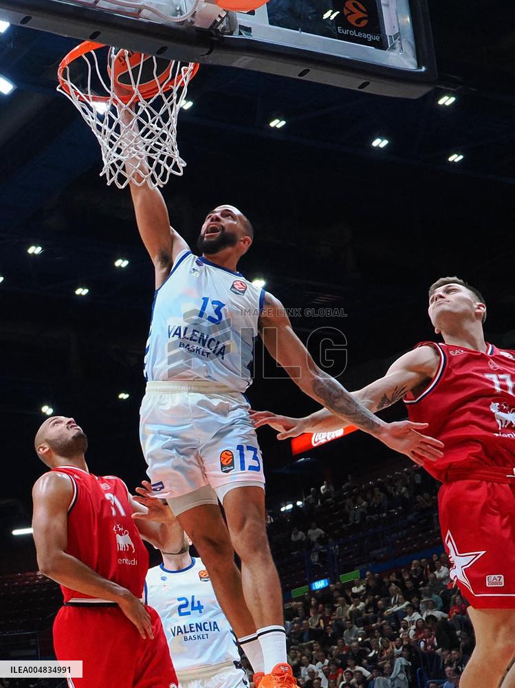 BASKET - Euroleague - Olimpia Milano vs Valencia BC