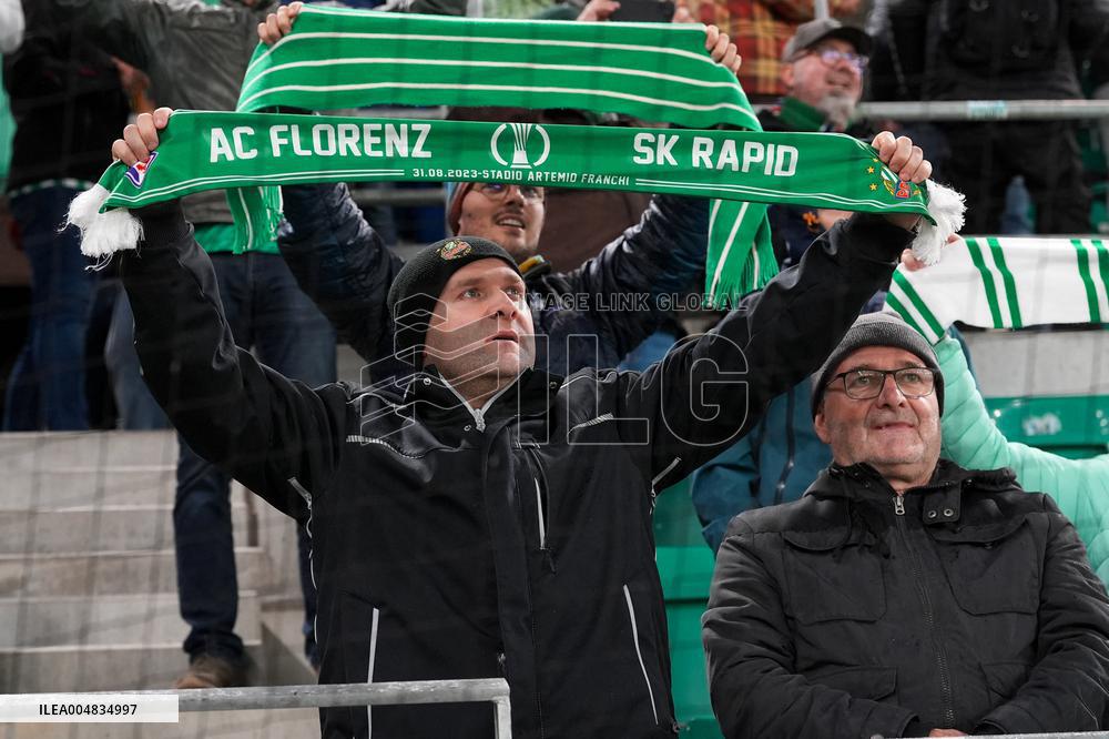 CALCIO - UEFA Conference League - SK Rapid Wien vs ACF Fiorentina