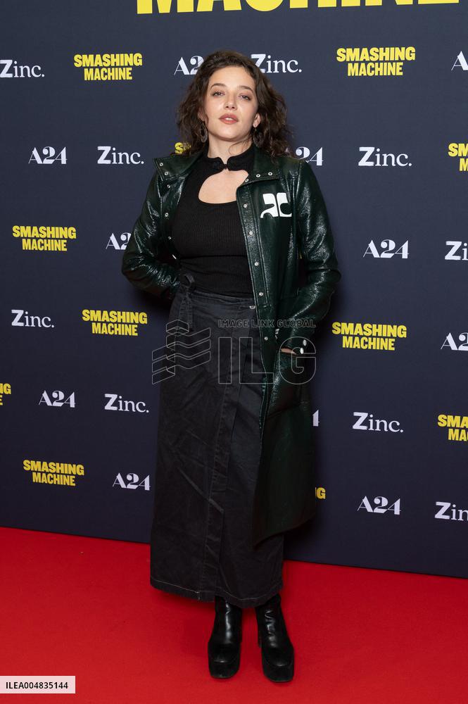 Smashing Machine Paris Film Premiere