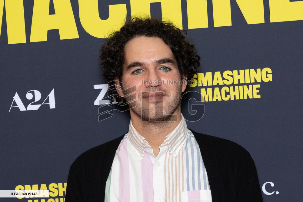 Smashing Machine Paris Film Premiere