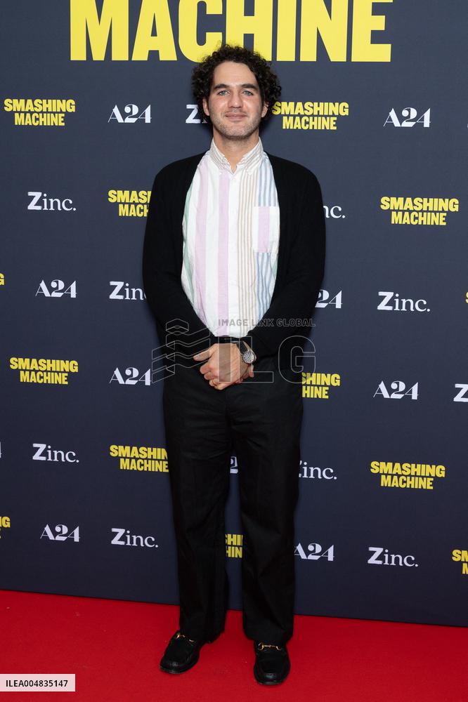 Smashing Machine Paris Film Premiere