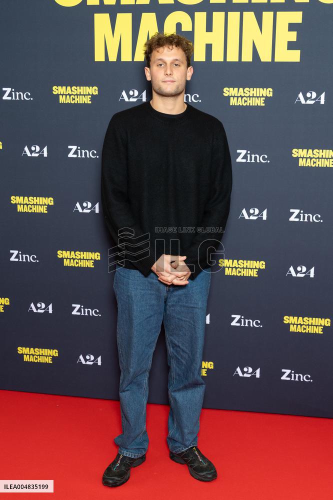 Smashing Machine Paris Film Premiere