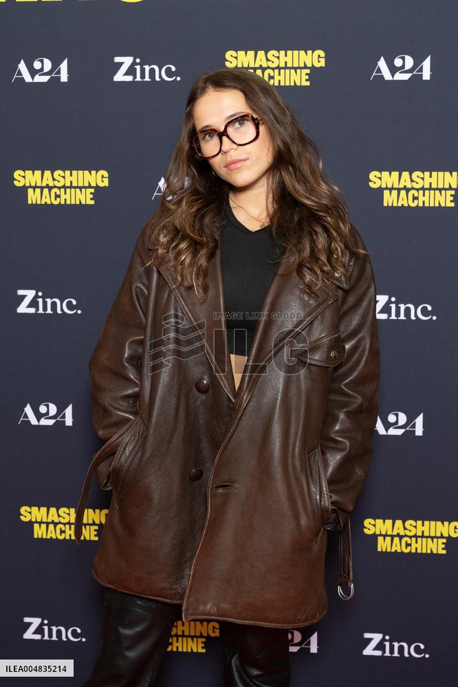 Smashing Machine Paris Film Premiere