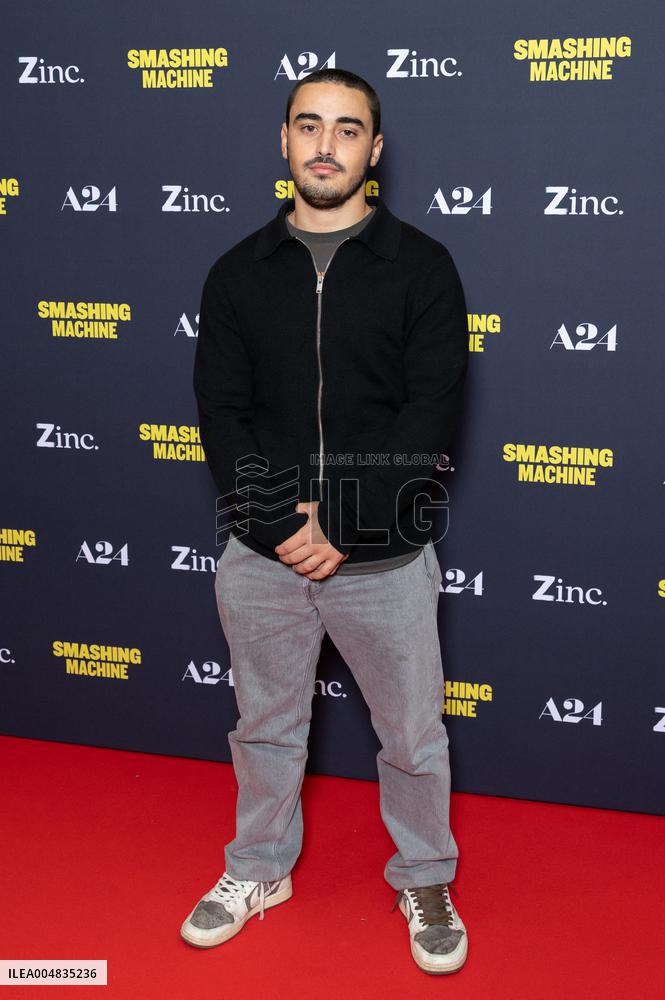 Smashing Machine Paris Film Premiere