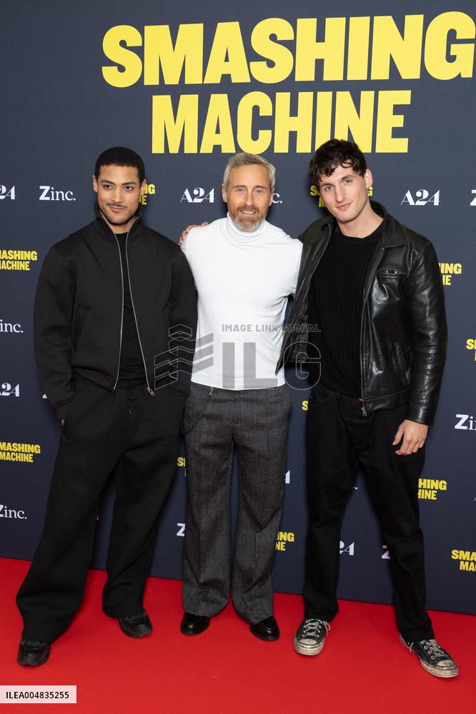 Smashing Machine Paris Film Premiere
