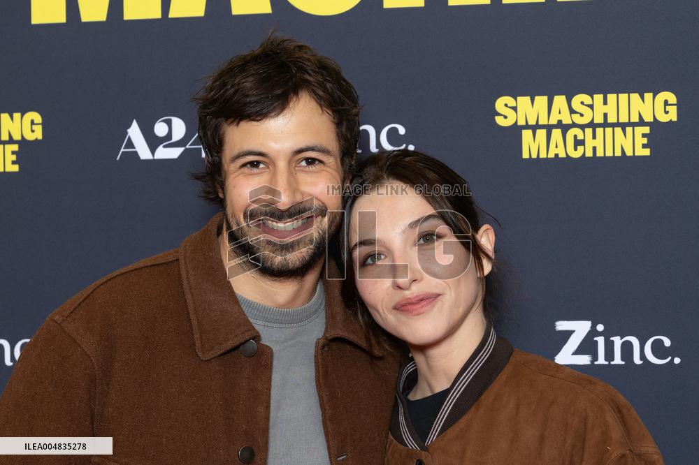 Smashing Machine Paris Film Premiere