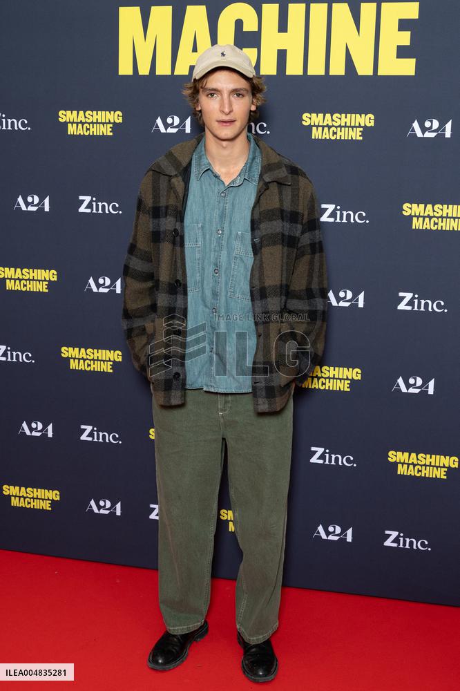 Smashing Machine Paris Film Premiere