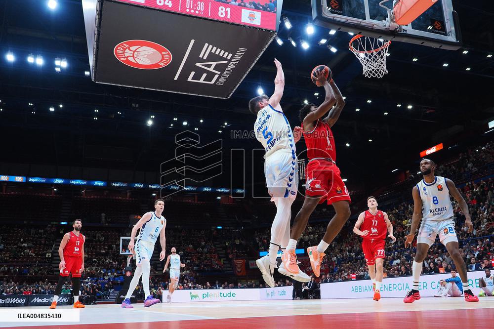 BASKET - Euroleague - Olimpia Milano vs Valencia BC