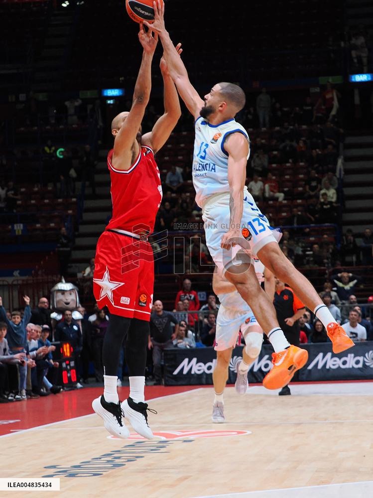 BASKET - Euroleague - Olimpia Milano vs Valencia BC