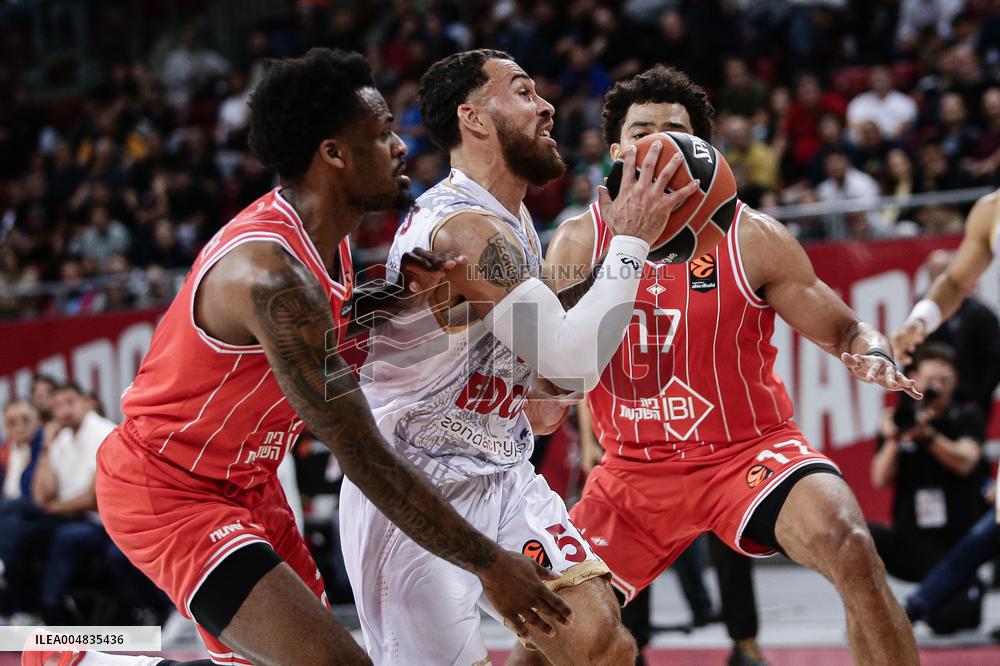 BASKET - Euroleague - Hapoel IBI Tel Aviv vs. AS Monaco
