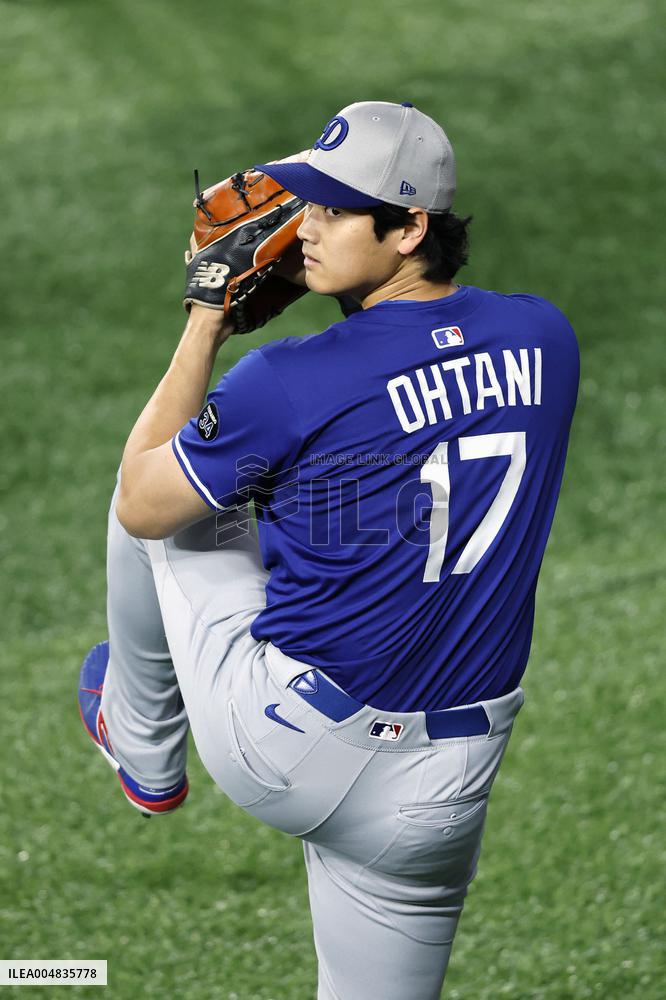 Baseball: Dodgers' Ohtani ahead of World Series