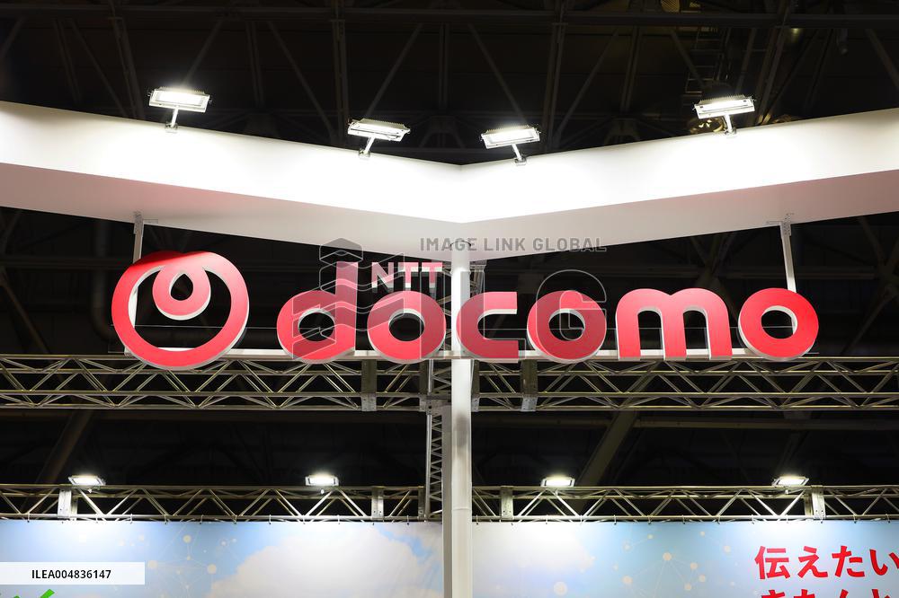 NTT Docomo signboard and logo