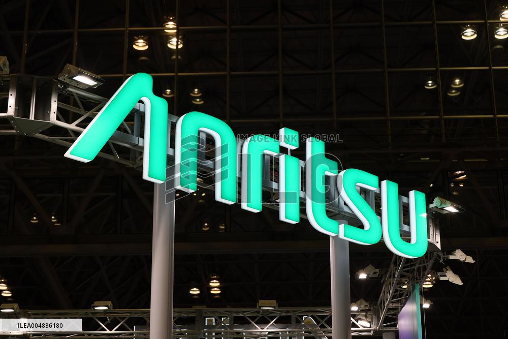 Anritsu signboard and logo