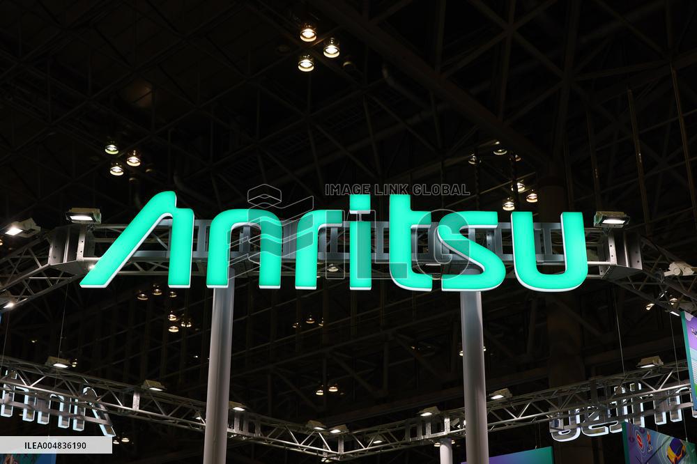 Anritsu signboard and logo