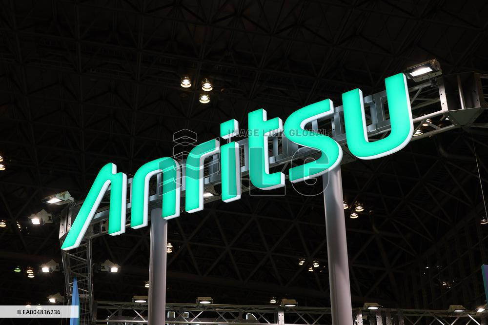 Anritsu signboard and logo