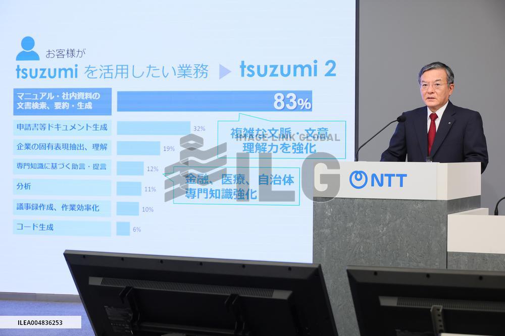 NTT AI Strategy Press Briefing