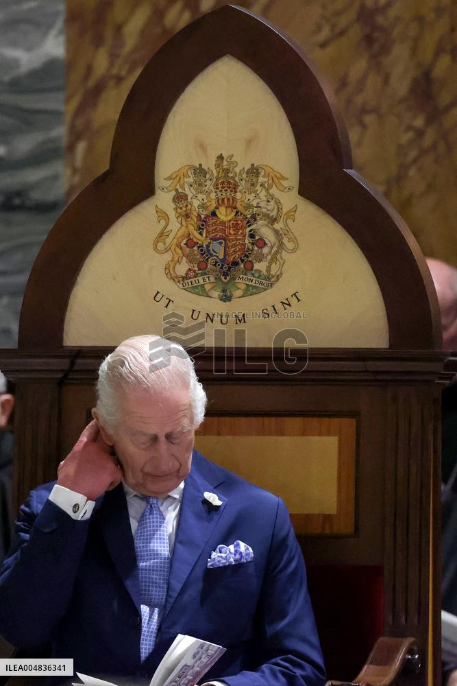 King Charles III And Camilla At St.Paul Basilica - Rome