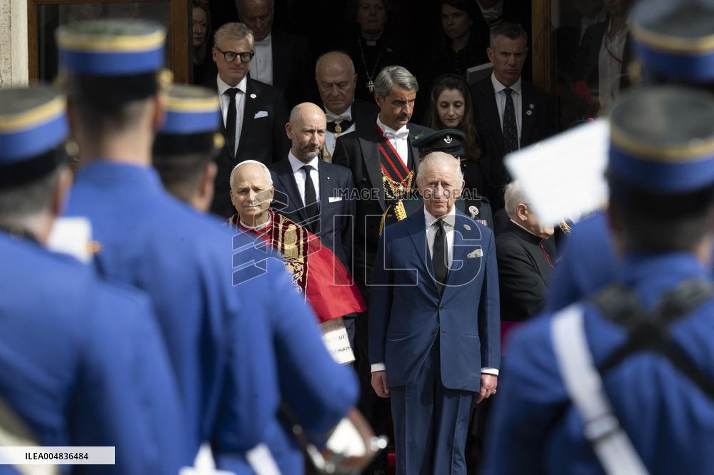 King Charles III And Queen Camilla Vist To Vatican