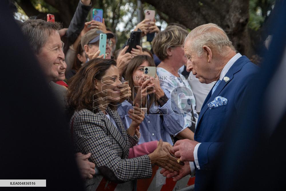 Ecumenical Service Basilica of St. Paul Outside the Walls - Visit of Their Majesties King Charles III of England and Queen Camil