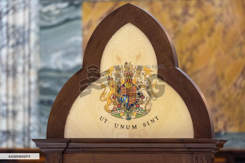 Ecumenical Service Basilica of St. Paul Outside the Walls - Visit of Their Majesties King Charles III of England and Queen Camil