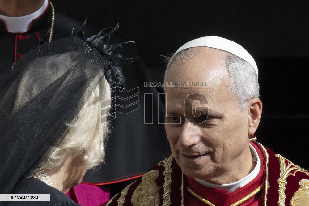 King Charles III And Queen Camilla Vist To Vatican