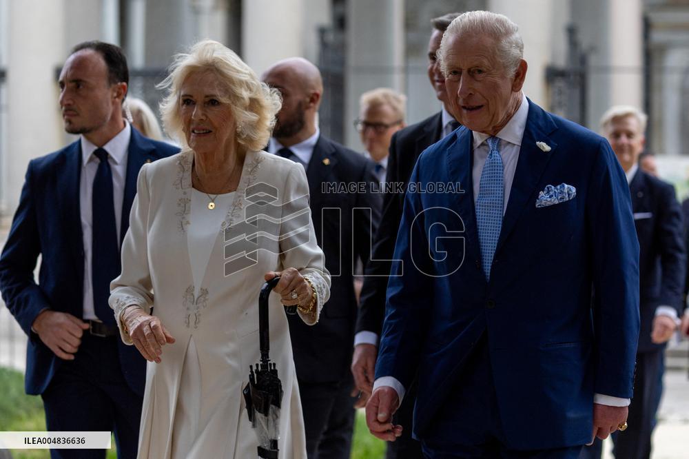 Ecumenical Service Basilica of St. Paul Outside the Walls - Visit of Their Majesties King Charles III of England and Queen Camil