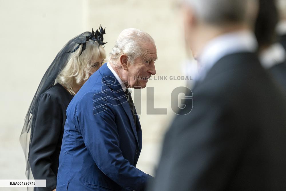 King Charles III And Queen Camilla Vist To Vatican