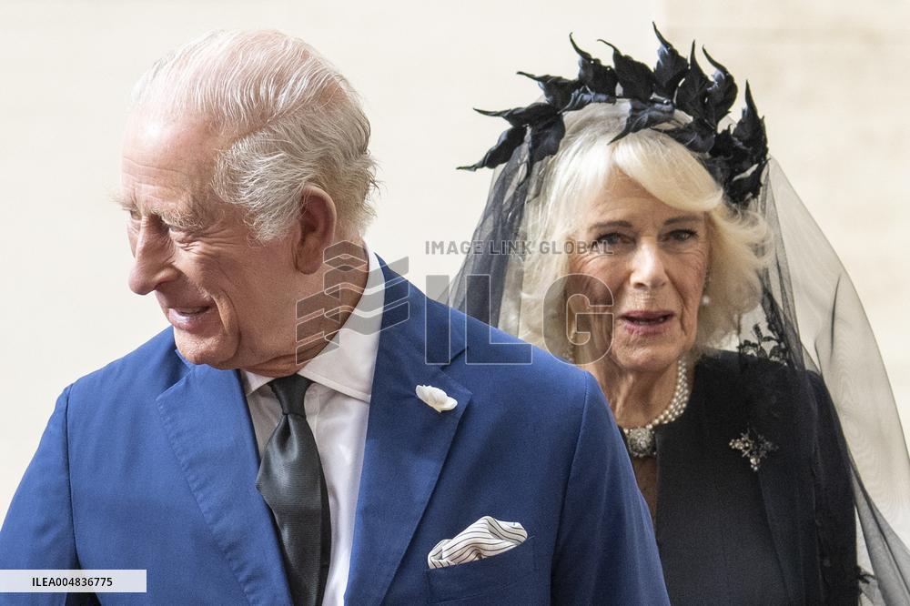 King Charles III And Queen Camilla Vist To Vatican