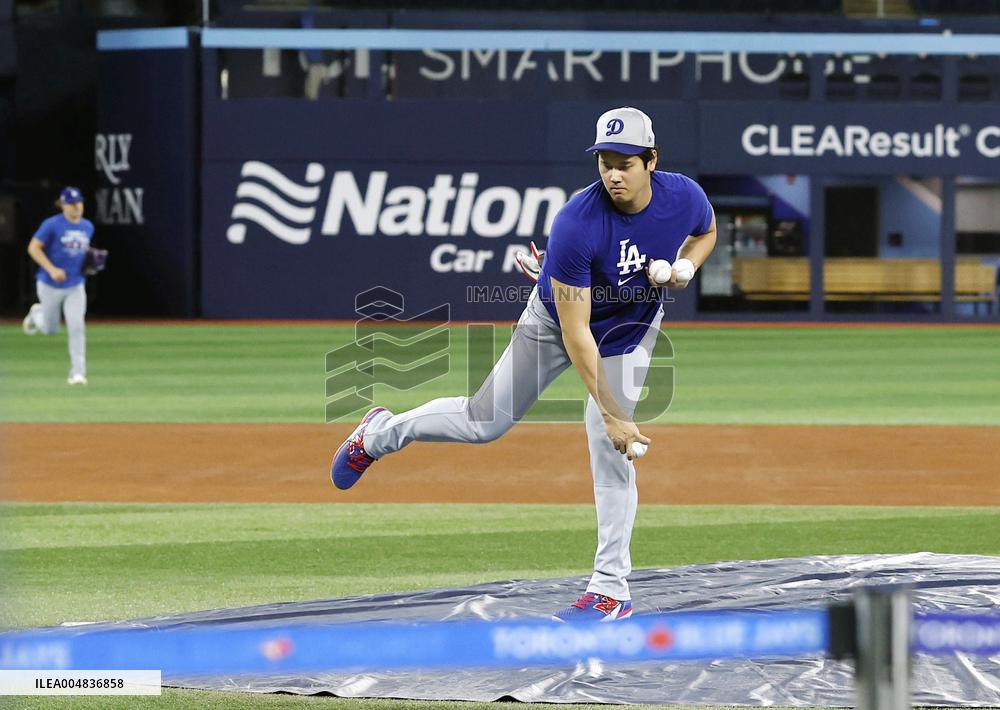 Baseball: Dodgers' Ohtani ahead of World Series