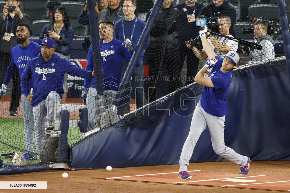 Baseball: Dodgers' Ohtani ahead of World Series