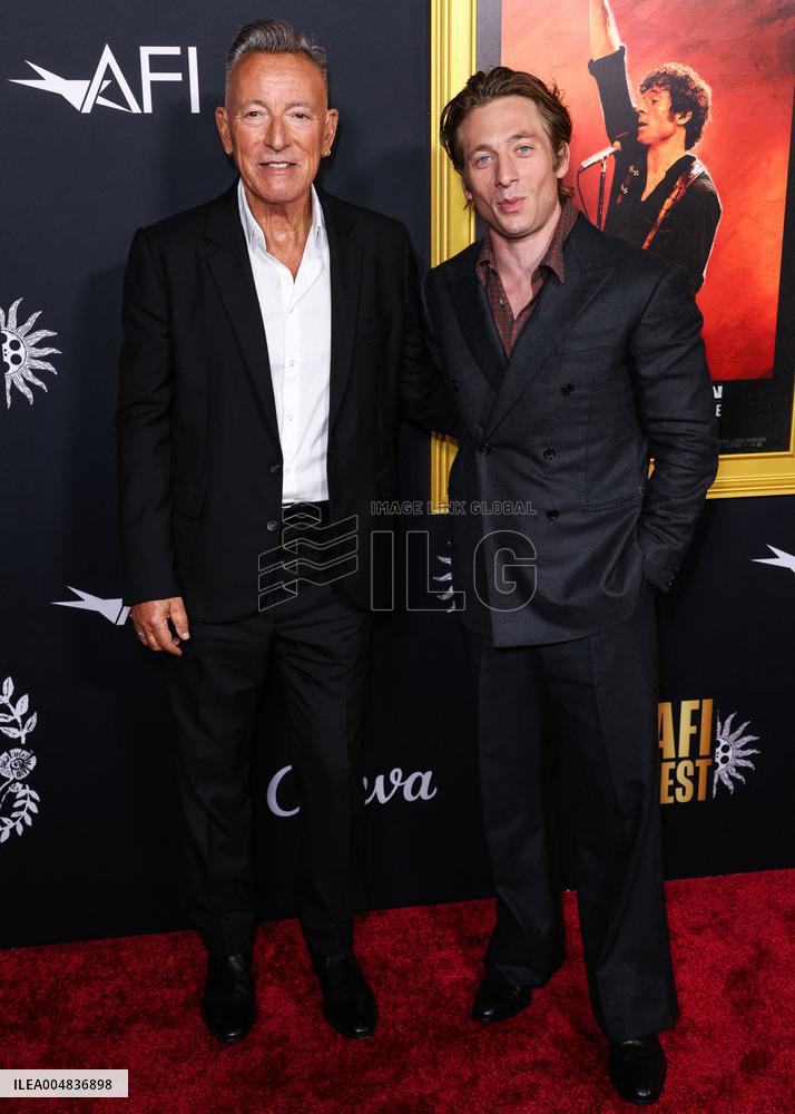 2025 AFI Fest - Springsteen Deliver Me From Nowhere Opening Night Gala Premiere - LA