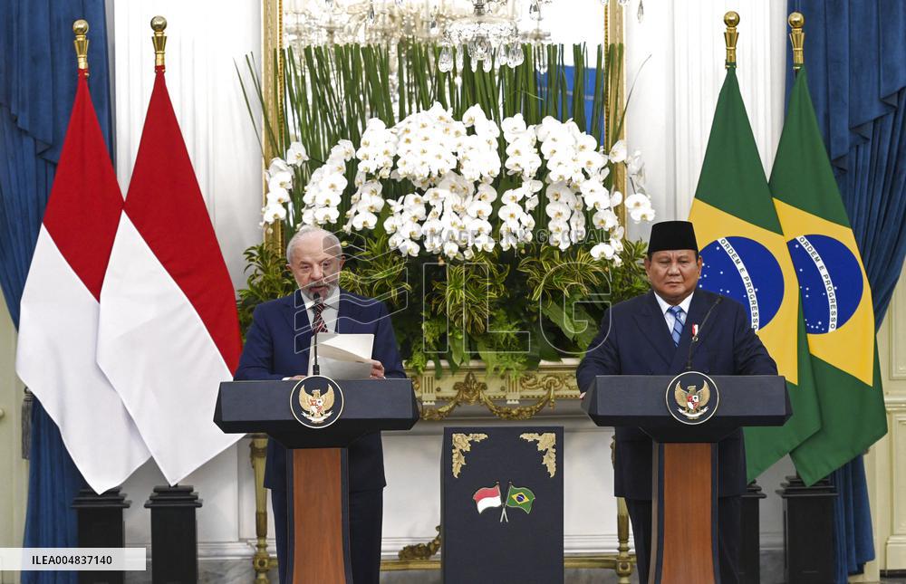 President Luiz Inacio Lula da Silva Visits Indonesia