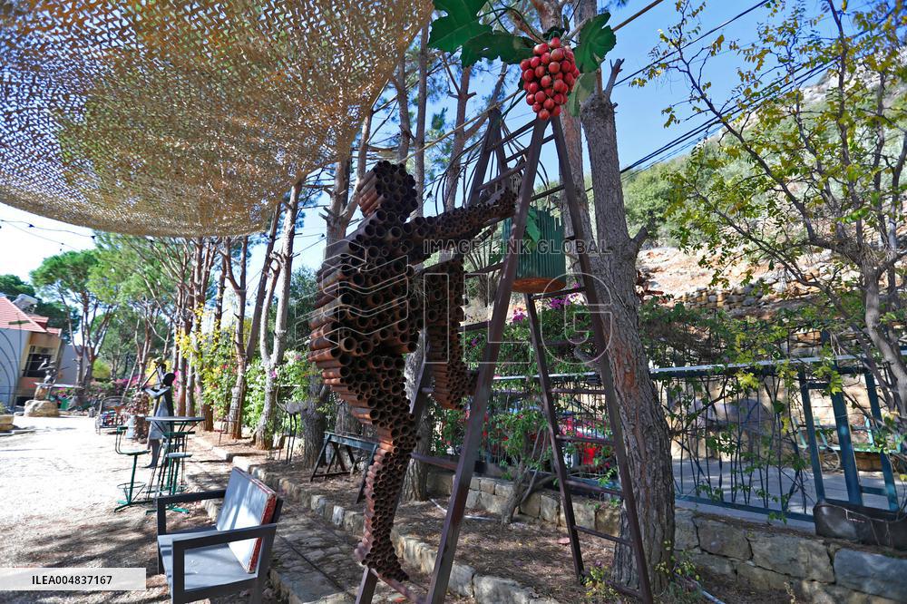 Artist Makes Artworks From Bullets And Shells - Lebanon