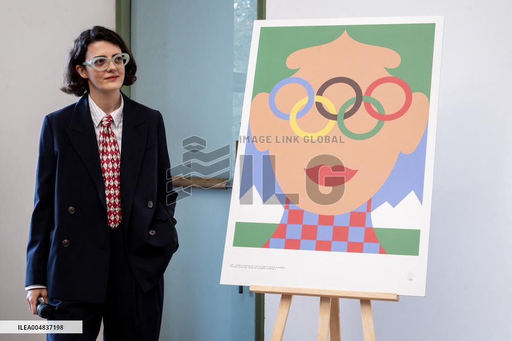 Official Posters Milano Cortina Olympic And Paralympic Winter Games 2026 - Italy