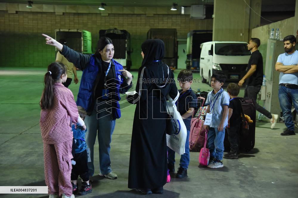 Displaced Syrians Return Home - Lebanon