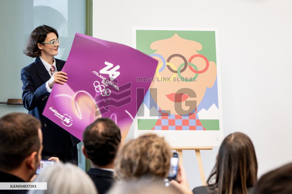 Official Posters Milano Cortina Olympic And Paralympic Winter Games 2026 - Italy