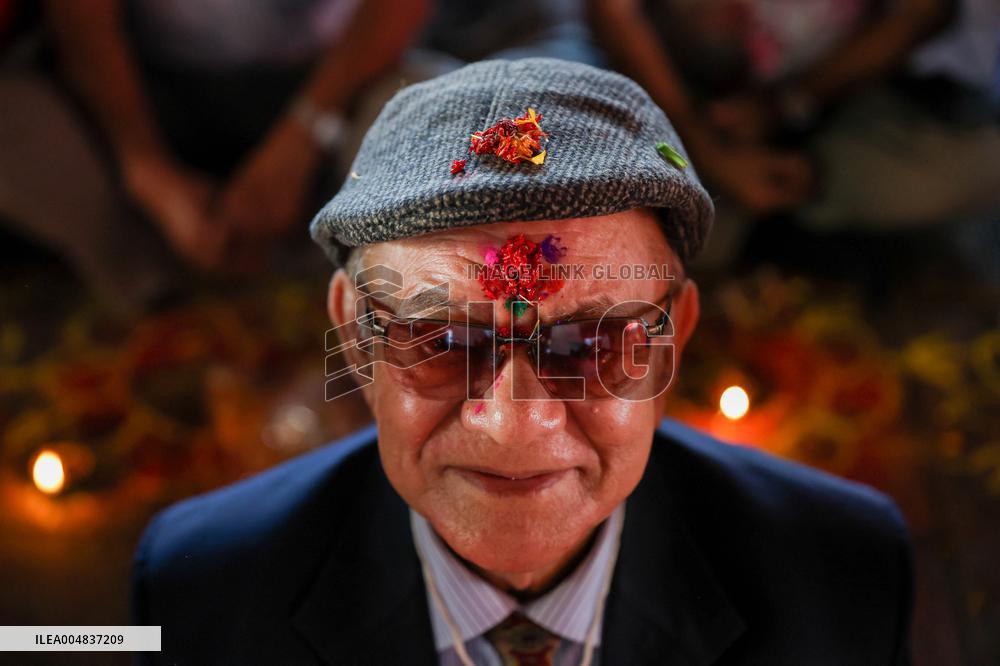 Tihar Festival At Kasthamandap Temple - Nepal