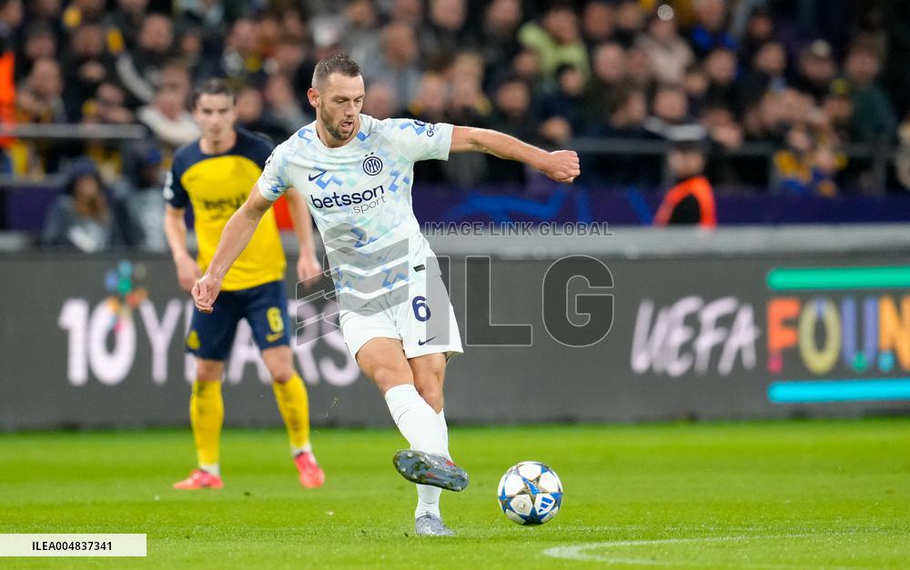 CALCIO - UEFA Champions League - Union SG vs Inter