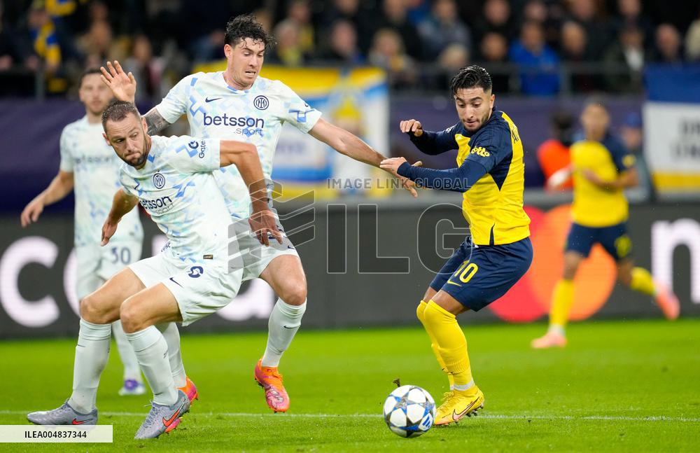 CALCIO - UEFA Champions League - Union SG vs Inter