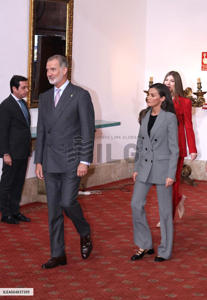 Spanish Royal Family Audience - Oviedo