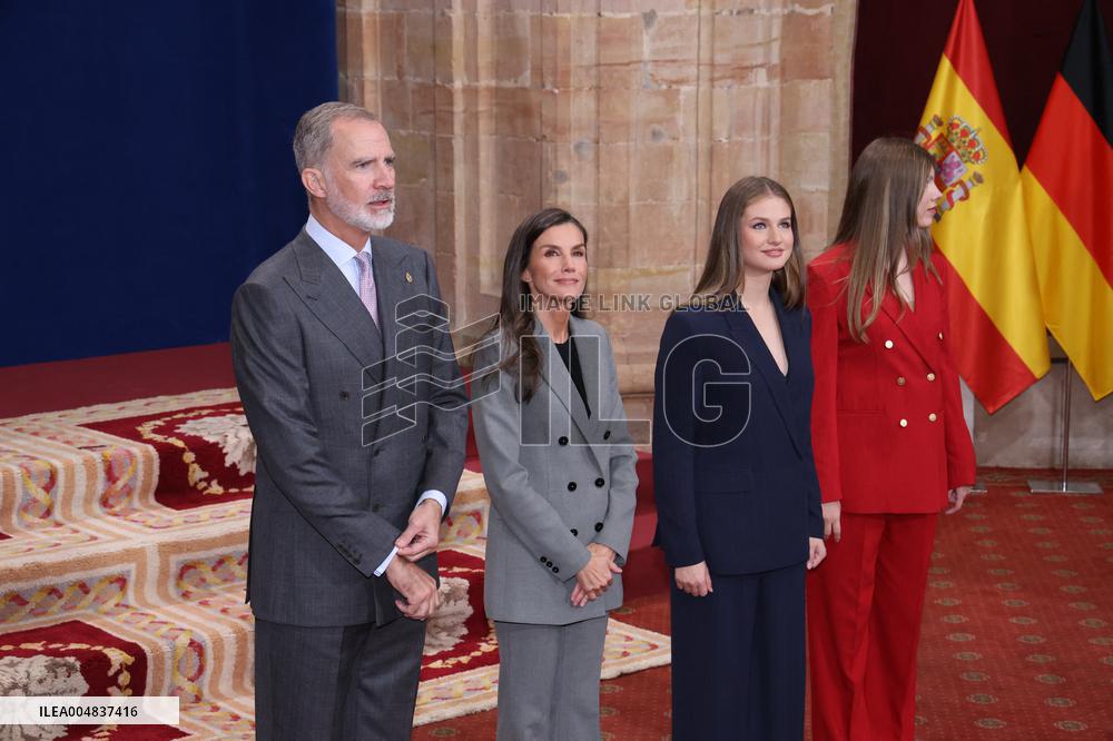 Spanish Royal Family Audience - Oviedo