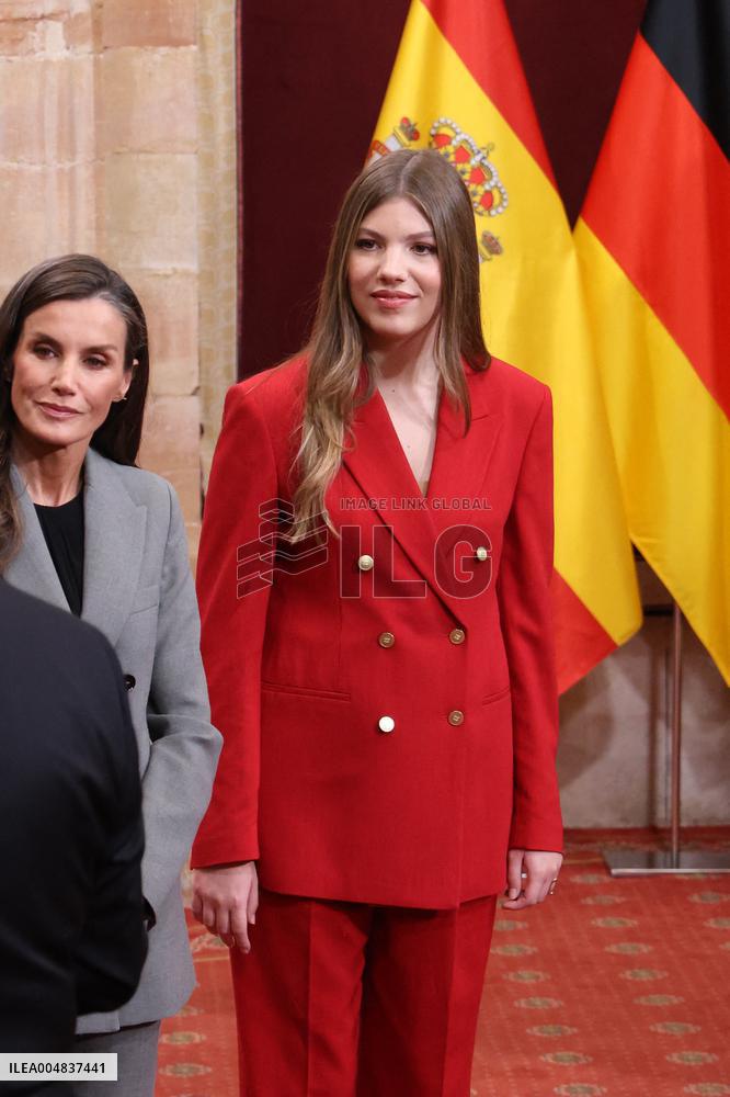 Spanish Royal Family Audience - Oviedo