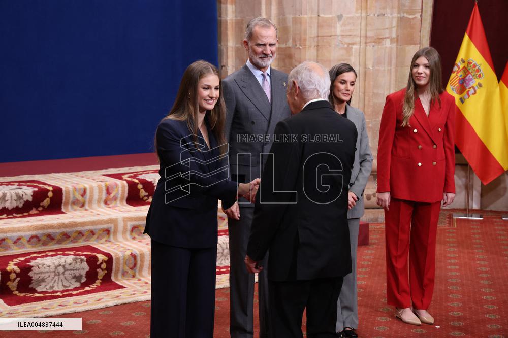 Spanish Royal Family Audience - Oviedo