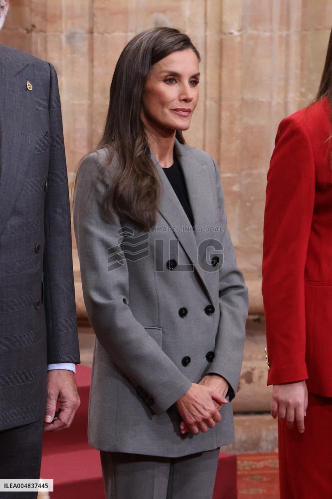 Spanish Royal Family Audience - Oviedo