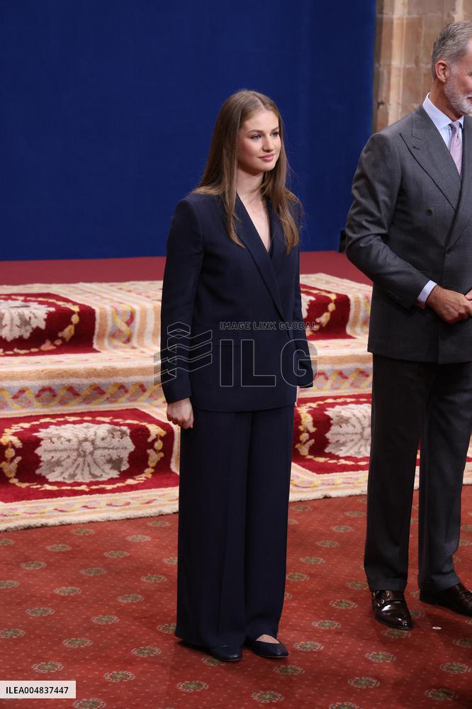 Spanish Royal Family Audience - Oviedo