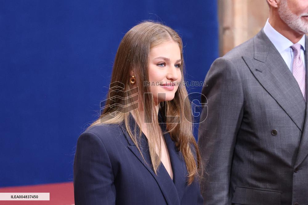 Spanish Royal Family Audience - Oviedo